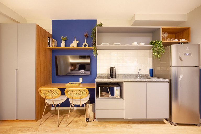Studio Zip Brooklin | Varanda & Lazer
