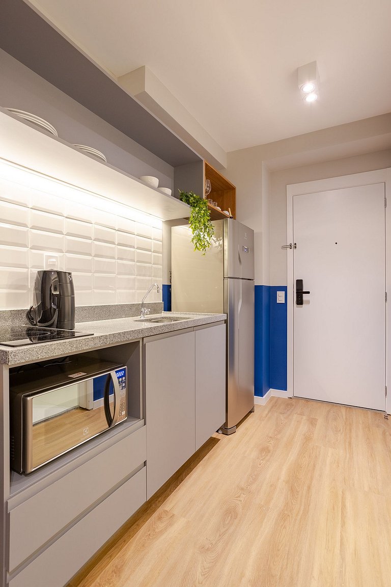 Studio Zip Brooklin | Varanda & Lazer