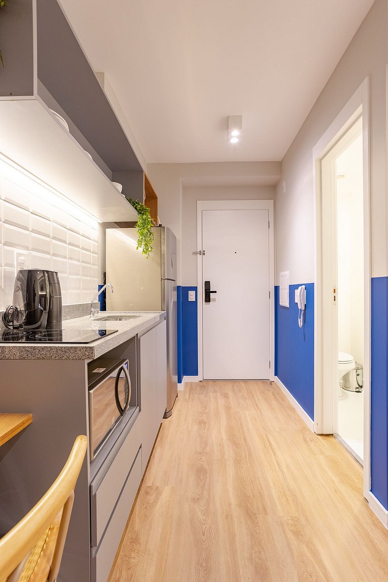 Studio Zip Brooklin | Varanda & Lazer