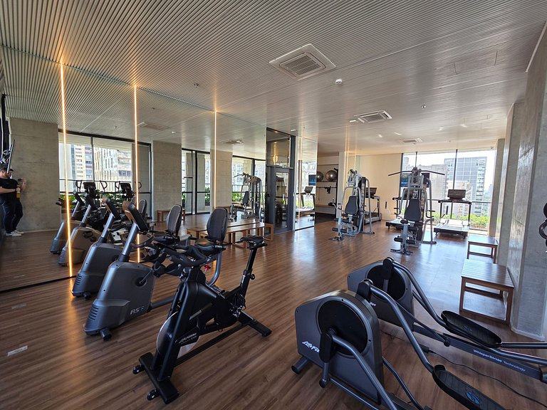 V3rso Jardins | 39 m² | Piscina, Academia e Vallet