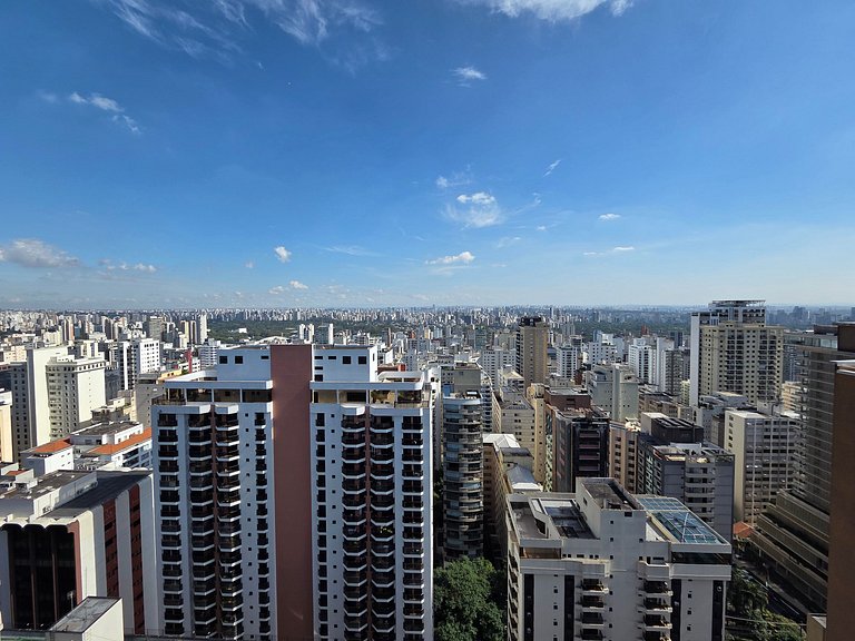 V3rso Jardins | 39 m² | Piscina, Academia e Vallet