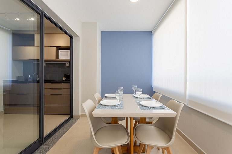 Nik Paulista | 42 m² | Piscina na cobertura e academia