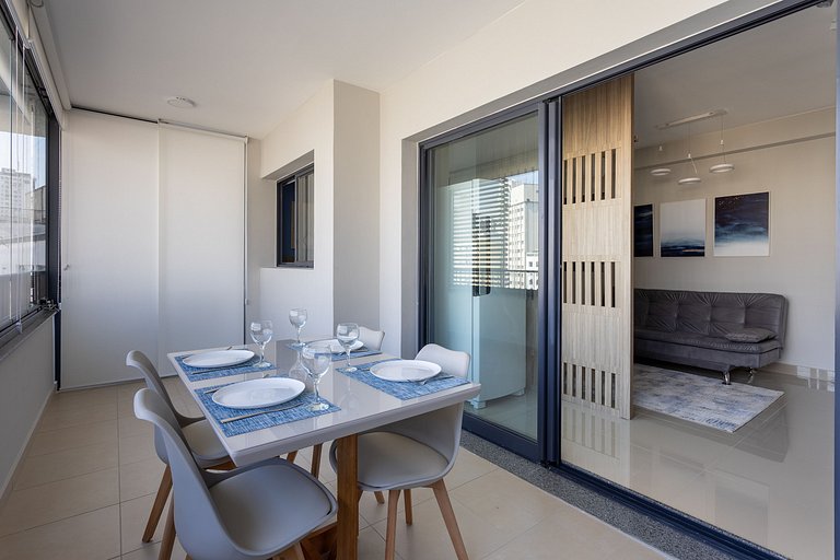 Nik Paulista | 42 m² | Piscina na cobertura e academia