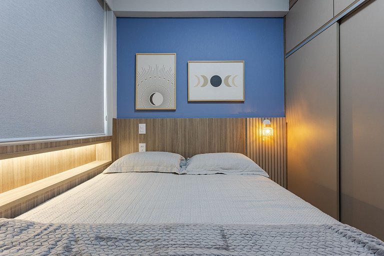 Nik Paulista | 42 m² | Piscina na cobertura e academia