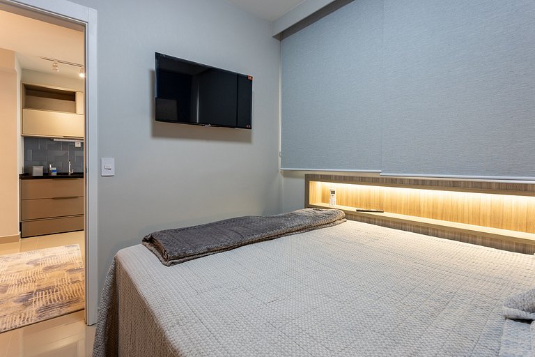 Nik Paulista | 42 m² | Piscina na cobertura e academia