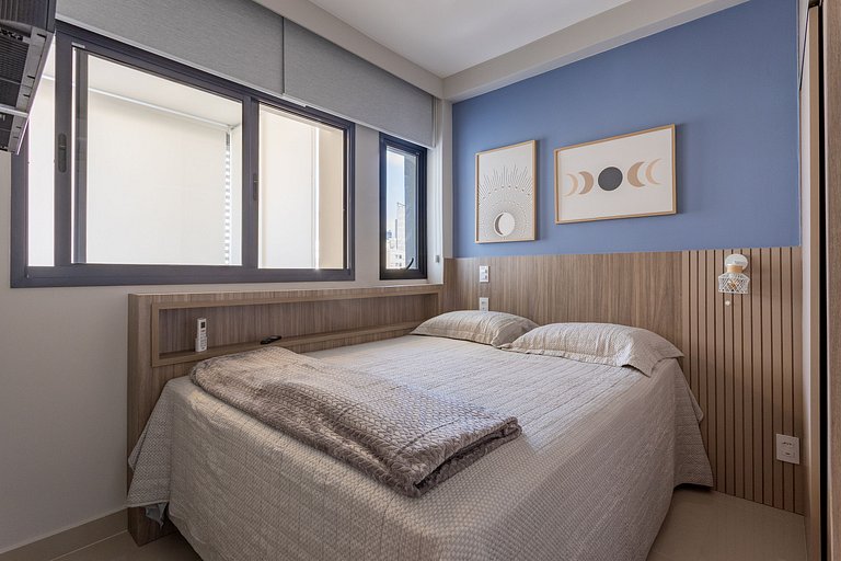 Nik Paulista | 42 m² | Piscina na cobertura e academia