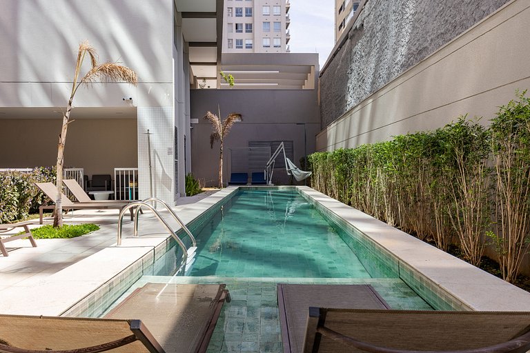 Nex One Faria Lima | Academia, Piscina e Coworking