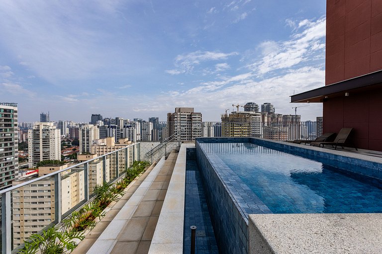 Apto Moderno | Varanda Gourmet | Piscina | Gym