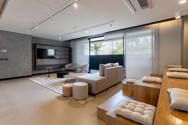 Studio On Florida | Gym e Portaria 24hrs