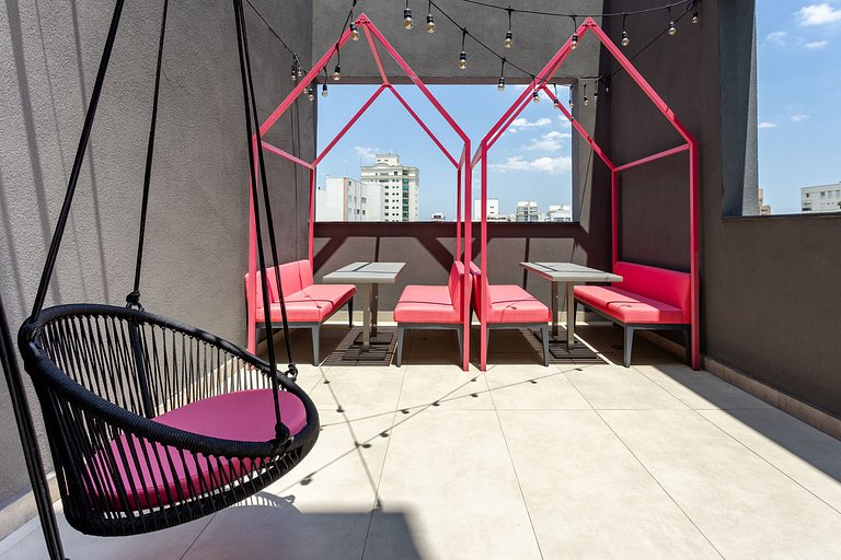 Studio On Florida | Gym e Portaria 24hrs