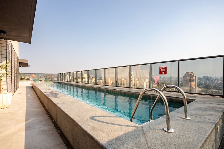 Studio On Lorena | Piscina, Academia, Portaria 24h