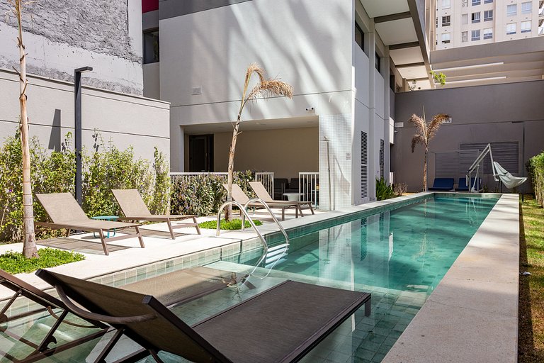 Nex One Faria Lima | Academia, Piscina e Cowork