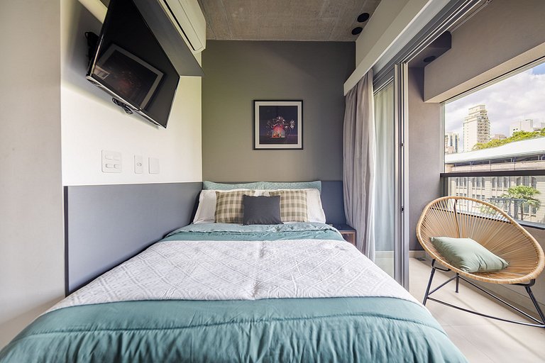 Studio On Lorena | Piscina, Gym e Portaria 24hrs
