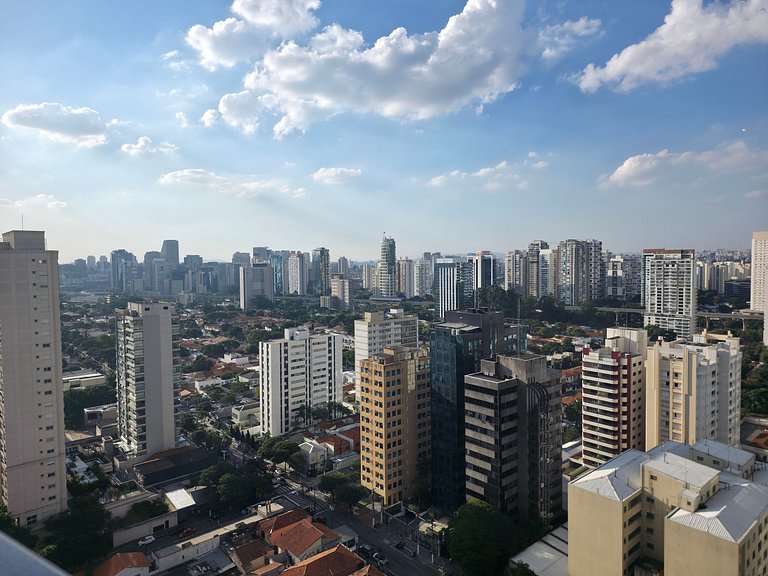Level Brooklin | Varanda, Gym e Piscina Rooftop