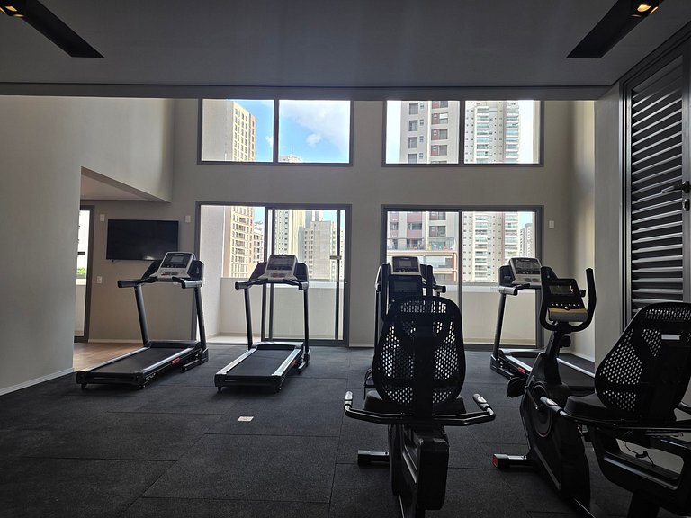 Level Brooklin | Varanda, Gym e Piscina Rooftop