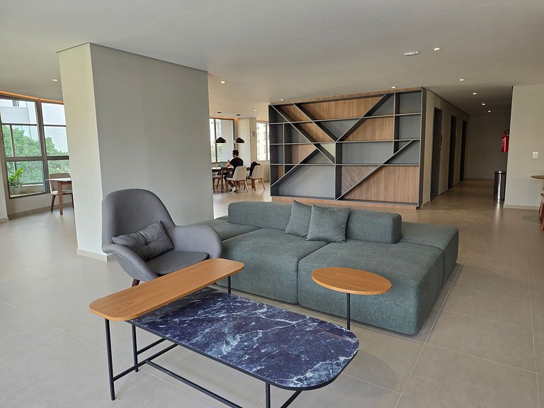 Level Brooklin | Varanda, Gym e Piscina Rooftop