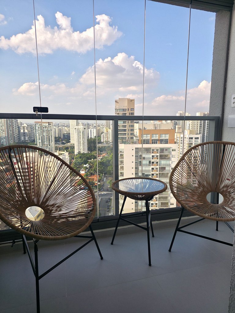 Level Brooklin | Varanda, Gym e Piscina Rooftop