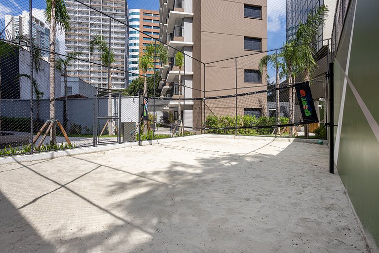Apartamento Pinheiros | Varanda, Academia, Piscina