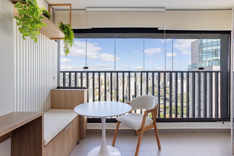 Studio On Florida | Gym, Coworking e Portaria 24h