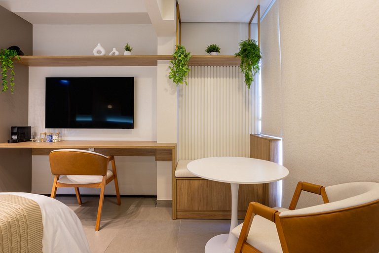 Studio On Florida | Gym, Coworking e Portaria 24h