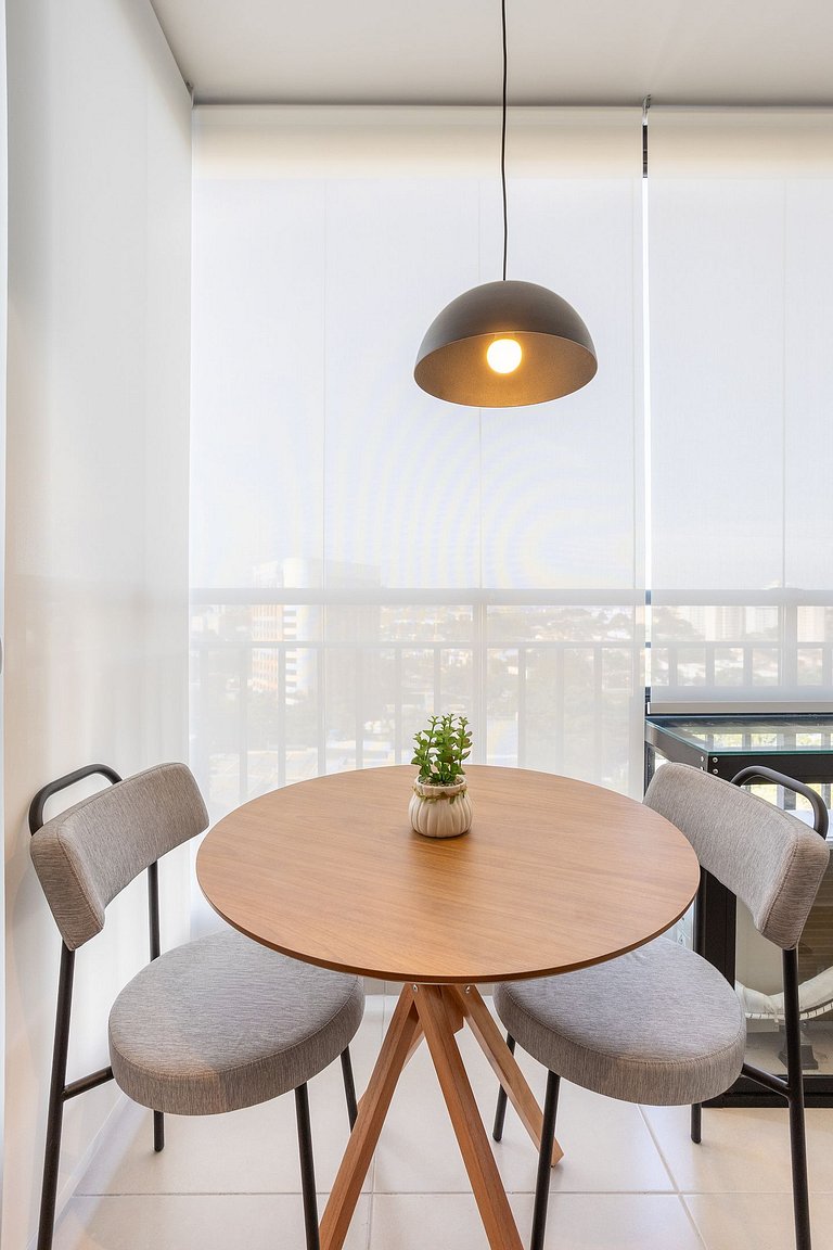Apartamento 35m² Moema | Gym, Piscina & Cowork