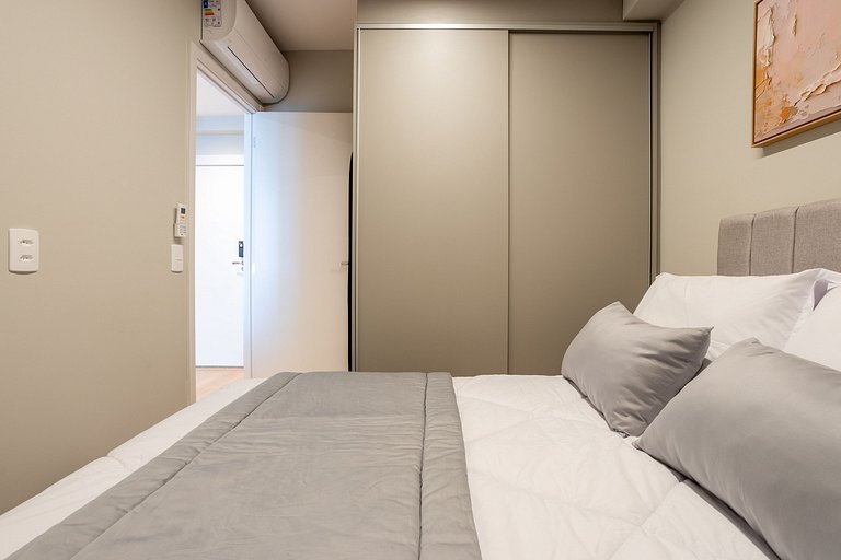 Apartamento 35m² Moema | Gym, Piscina & Cowork