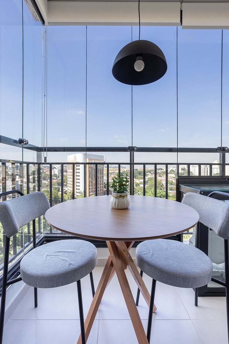 Apartamento 35m² Moema | Gym, Piscina & Cowork