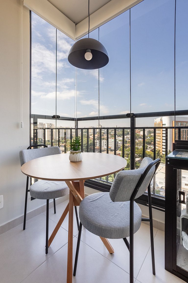 Apartamento 35m² Moema | Gym, Piscina & Cowork