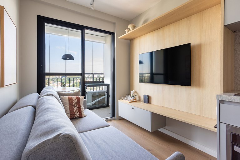 Apartamento 35m² Moema | Gym, Piscina & Cowork