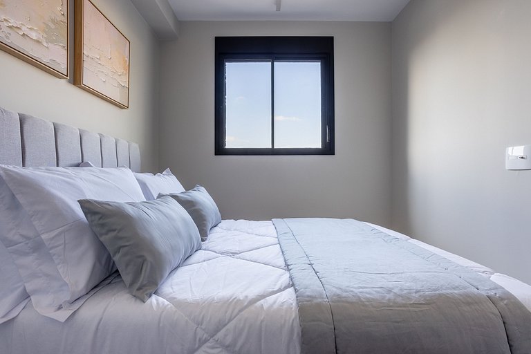 Apartamento 35m² Moema | Gym, Piscina & Cowork