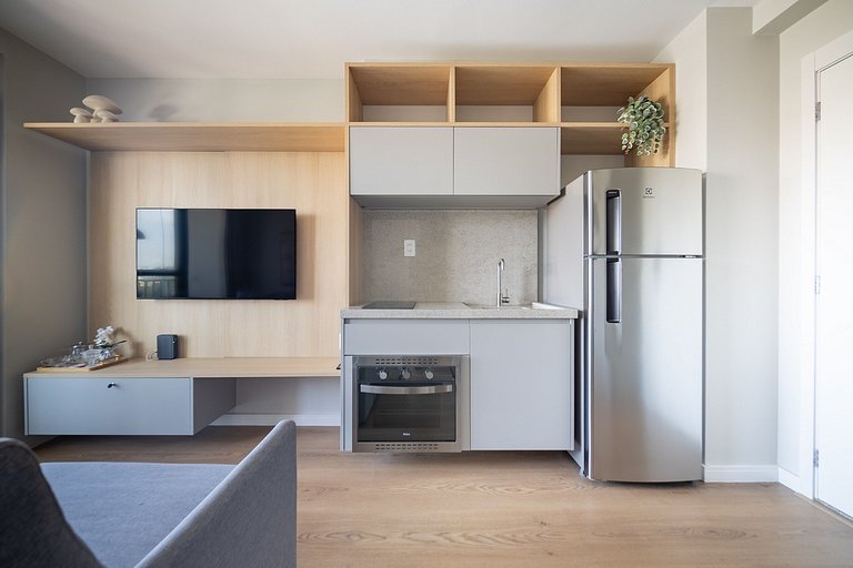 Apartamento 35m² Moema | Gym, Piscina & Cowork