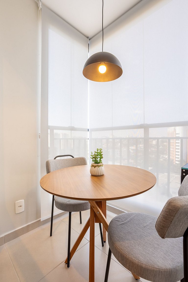 Apartamento 35m² Moema | Gym, Piscina & Cowork