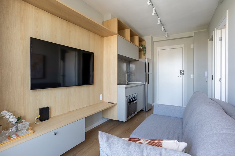 Apartamento 35m² Moema | Gym, Piscina & Cowork