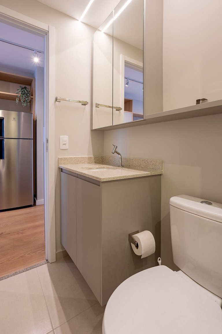 Apartamento 35m² Moema | Gym, Piscina & Cowork