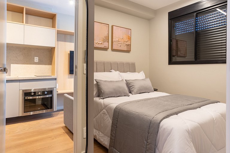 Apartamento 35m² Moema | Gym, Piscina & Cowork