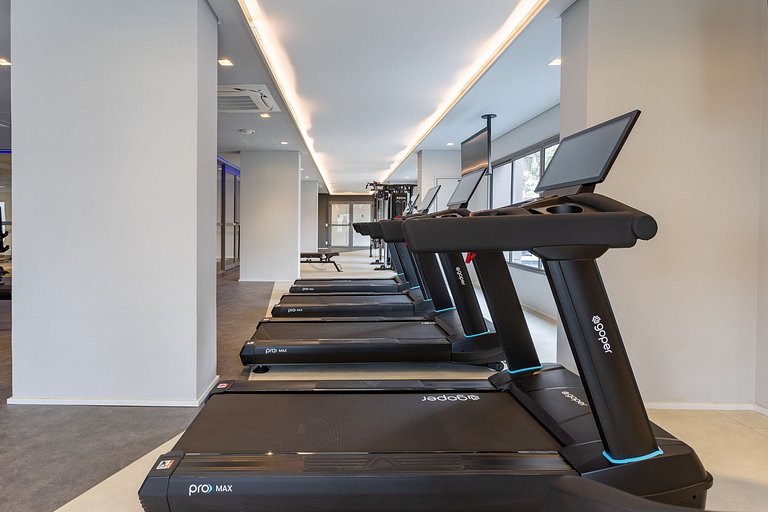 Nex One Vila Nova Conceição | Gym | Piscina