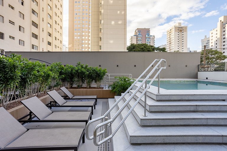 Nex One João Cachoeira | Piscina e Academia