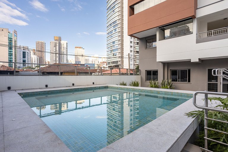 Nex One João Cachoeira | Piscina e Academia