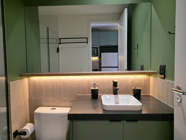 Level Brooklin | Varanda, Gym e Piscina Rooftop