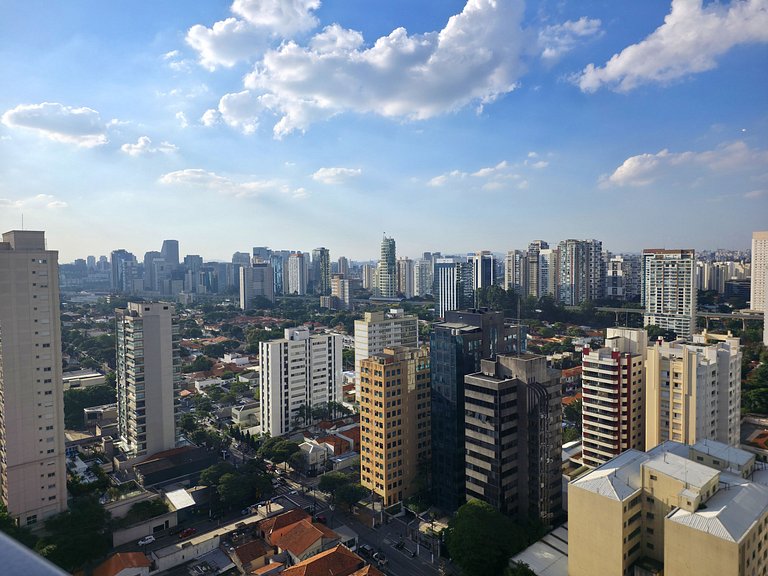 Level Brooklin | Varanda, Gym e Piscina Rooftop