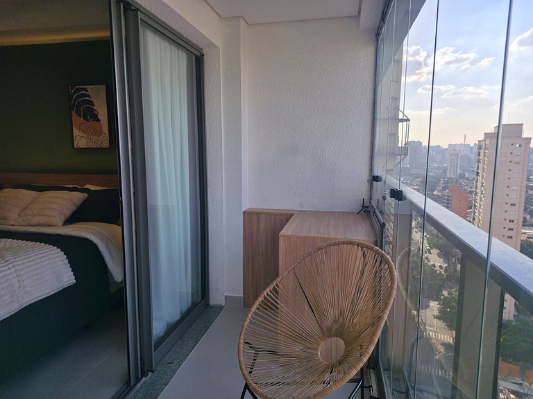 Level Brooklin | Varanda, Gym e Piscina Rooftop