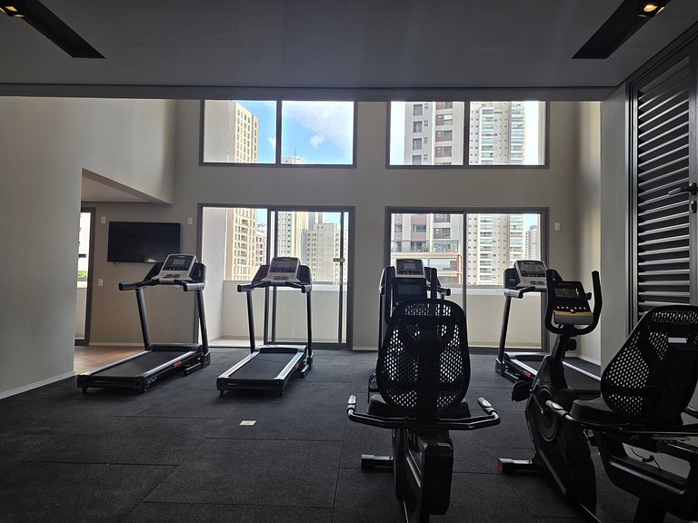 Level Brooklin | Varanda, Gym e Piscina Rooftop