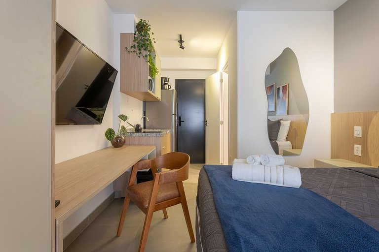 On Jurupis | Studio Prime | Gym, Piscina & Cowork