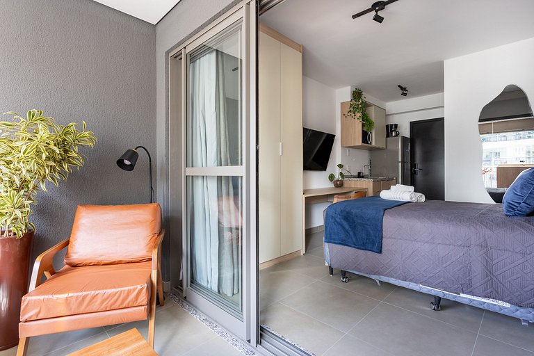 On Jurupis | Studio Prime | Gym, Piscina & Cowork