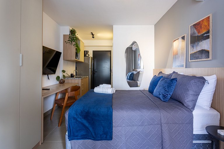 On Jurupis | Studio Prime | Gym, Piscina & Cowork
