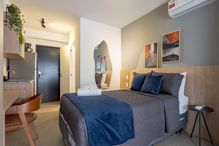 On Jurupis | Studio Prime | Gym, Piscina & Cowork