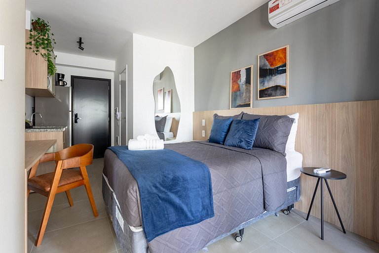 On Jurupis | Studio Prime | Gym, Piscina & Cowork