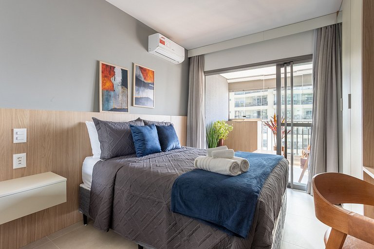 On Jurupis | Studio Prime | Gym, Piscina & Cowork