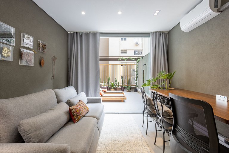 Esquina Jardyn 54m² | Apto Garden Gourmet