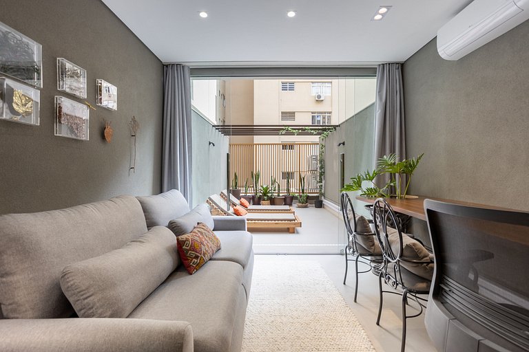 Esquina Jardyn 54m² | Apto Garden Gourmet